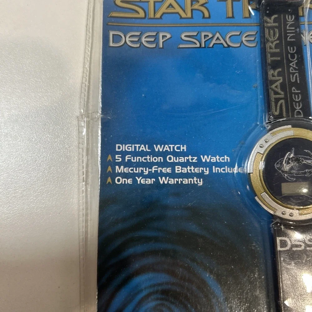 Stargate Anubis Flip Cover Watch 1994 Quartz Vintage Rare 5 Function